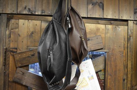 レザーバッグをオーダーメイドできる神戸の手作り(ハンドメイド)革専門店創作鞄槌井のボディバッグ