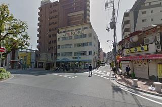 神戸元町にあるレザーバッグをオーダーできるハンドメイドのお店「創作鞄槌井」の徒歩ルート写真
