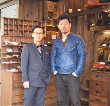 神戸元町にあるレザーバッグをオーダーできるハンドメイドのお店「創作鞄槌井」で創ったレザーブレスレット