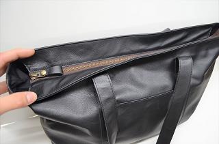 神戸元町にあるレザーバッグをオーダーできるハンドメイドのお店「創作鞄槌井」で創ったバッグのパターンオーダー