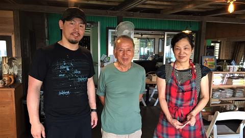 神戸元町にあるレザーバッグをオーダーできるハンドメイドのお店「創作鞄槌井」オーナー仁さんが行った沖縄出張
