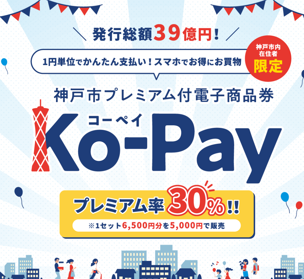 神戸元町のオーダーメード店創作鞄槌井工房で利用出来る神戸市のプレミアム付電子商品券